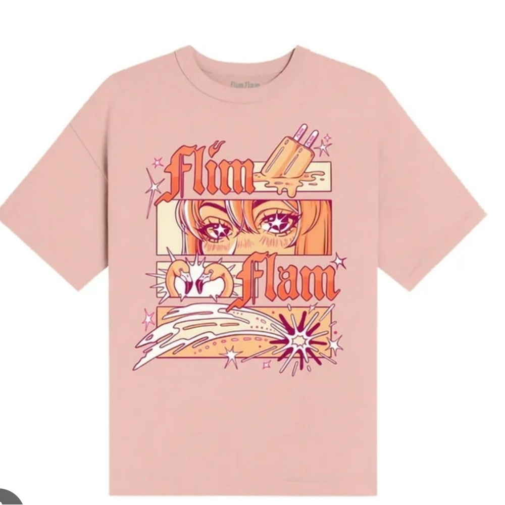 Flim Flam Peach T-Shirt